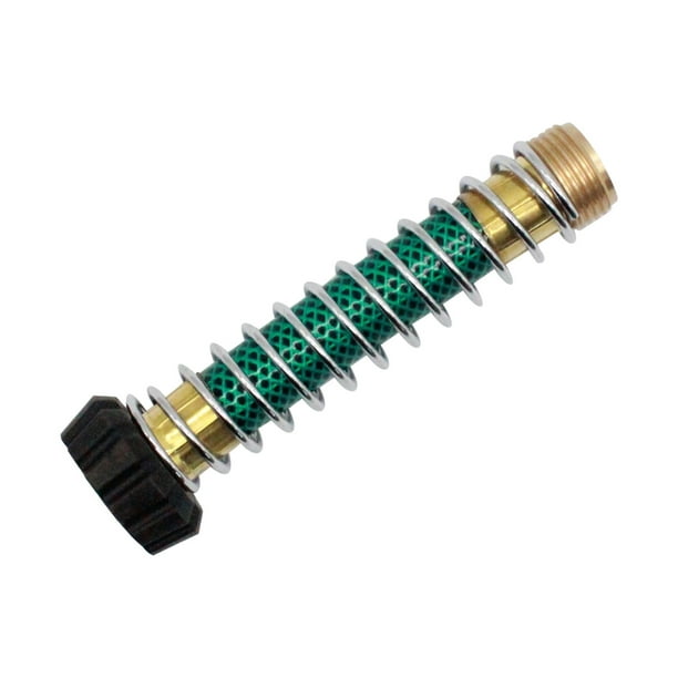 OAVQHLG3B Garden Hose Coiled Spring Protector with Solid Brass Faucet