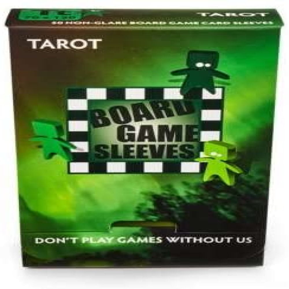 50 BCW Board Game Clear Card Sleeves Standard Tarot 70mm X 120mm for sale online 