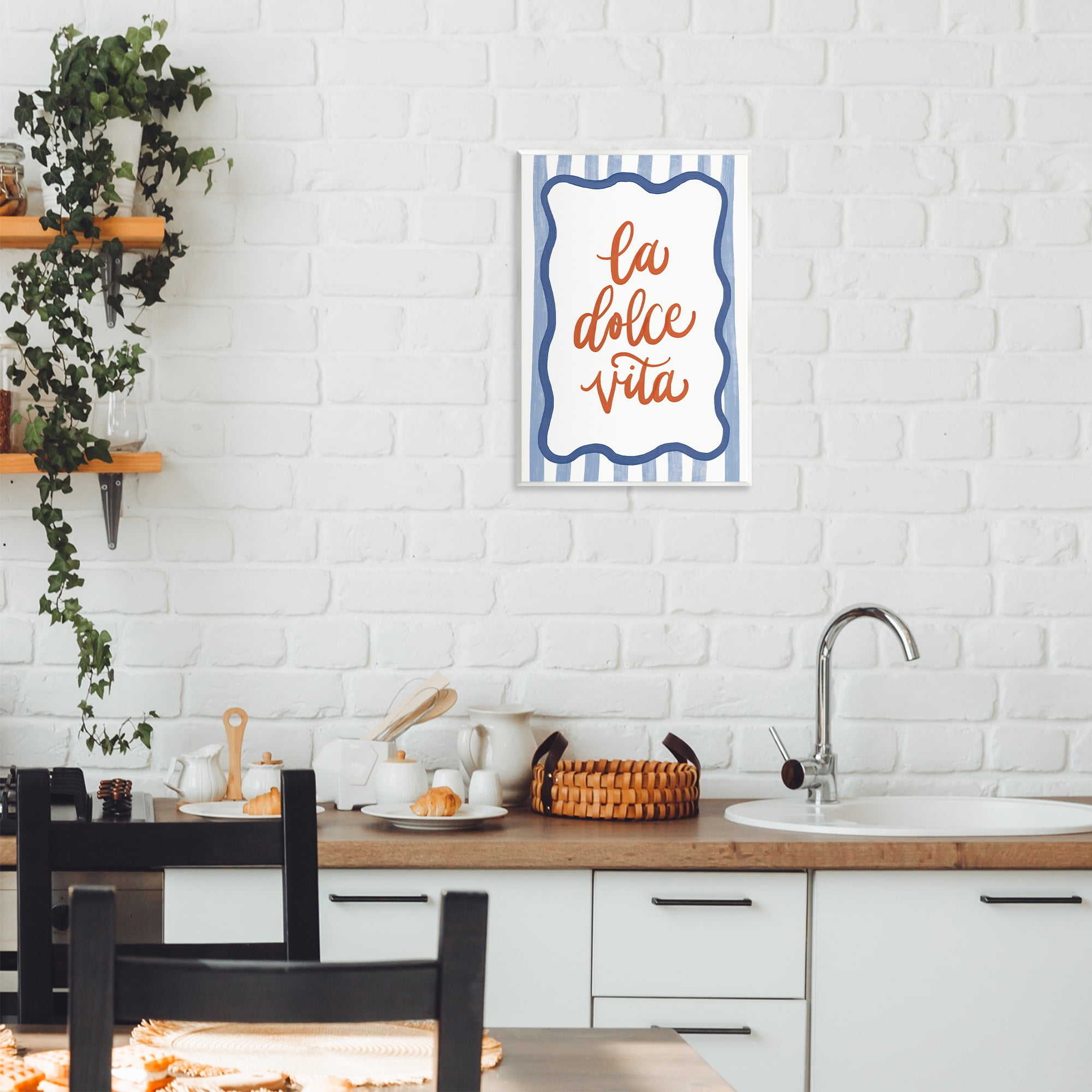Stupell Industries Italian Kitchen Typography Wall Plaque Art, design by Amanda Houston