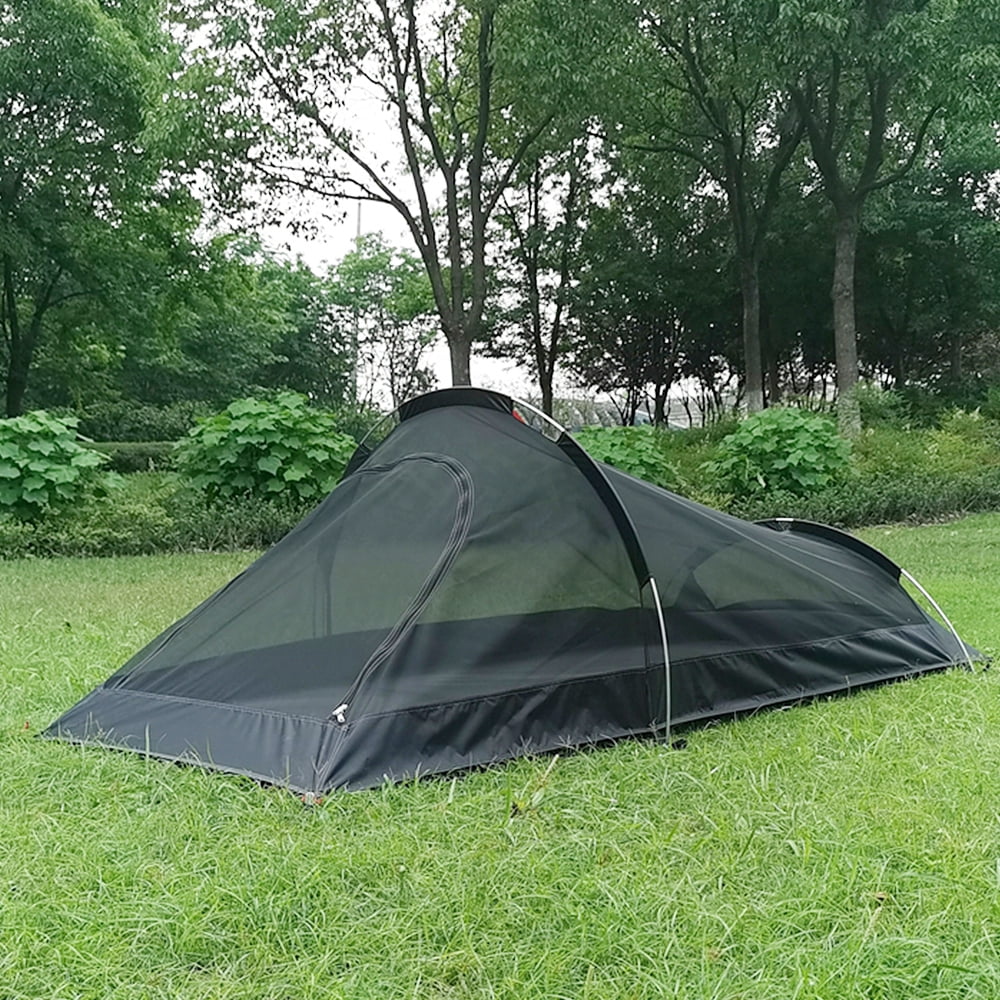 Tent  Outdoor Camping Tent Single Person Camping Tent Water Resistant Tent Aviation Aluminum Support Portable Sleeping Bag Tent