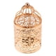 thumbnail image 1 of Portavelas de metal hueco de estilo nórdico, candelabro para velas de té para hotel B-oro rosa, 1 of 9