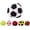 White, variant on Soccer Hackys Footbag Sacks - Durable Soft Plush Foot Bags for Adults -Soccer Style Mini Juggling Footbag Sacks for Outdoor Party Game and Coordination Training