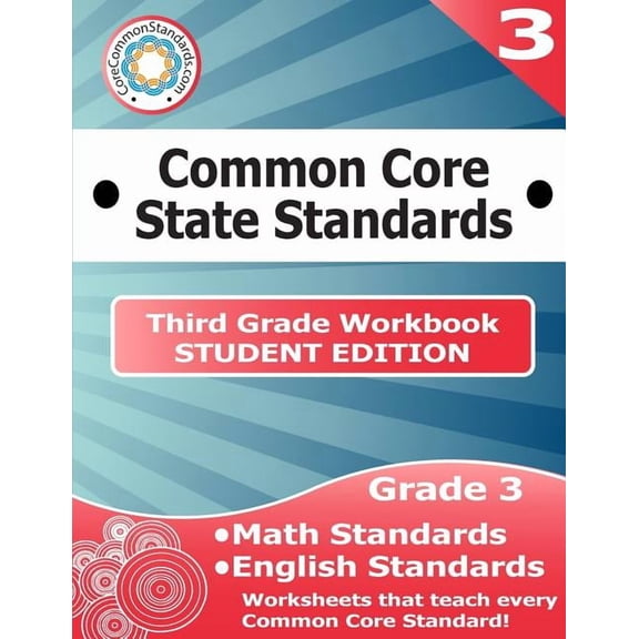 Third Grade Common Core Workbook - Student Edition, (Paperback)