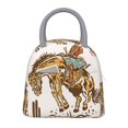 thumbnail image 1 of Balery Cowboy Up Vintage Wild West Bolsa de Almuerzo para Mujeres, Caja de Almuerzo, Bolsa de Almuerzo Pequeña Impermeable, Tote de Almuerzo Reutilizable con Gran Capacidad, 1 of 6