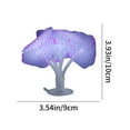 thumbnail image 2 of Tunhigl Fluorescent Jellyfish Aquarium Ornaments, Non-Toxic Silicone Glow Decor, Realistic Floating Coral Water Grass, Safe for Fish Tanks, Fresh/Saltwater Purple, 2 of 6