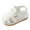 White, variant on Huowey Newborn Baby 2025 Sandals Learning To Walk Shoes Soft Soles Non-Slip Toe Caps Called Baobao Shoes Breathable Footwear, 3-6 Months