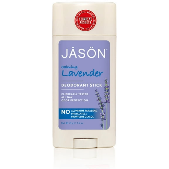 Jason Deodorant Stick, Calming Lavender 2.50 oz