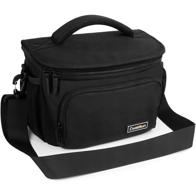 Compact Camera Bag Single Shoulder Crossbody Bag Camera Case Compatible for Canon Nikon Sony SLR DSLR