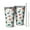 White Dinosaurs Fossils, variant on 16oz Tumblers White Dinosaurs Geometric Leaves Pattern Stainless Steel Vacuum Insulated Double Wall Travel Tumbler Cups Mug with Lid and Straw,Cleaning Brush for Coffee,Tea