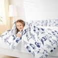 thumbnail image 4 of Homewish Transportation Theme 3 Pieces Queen Comforter Set for Teens Children Boys,Aircraft Airplane Ultra Soft Bedding Sets,Car Theme Bedding Comforter Set,Microfiber Bedroom Decor, 4 of 8