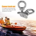 thumbnail image 1 of Tuercas De Tornillos 2 uds roscas Kayak carril pista tornillo tuercas acero inoxidable canoa al aire libre sujetador, 1 of 5