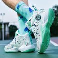 thumbnail image 3 of ChiVerve Men's Basketball Shoes No-Slip Breathable Outdoor Shoes for Women Fashion Graffiti Training Shoes, 3 of 6