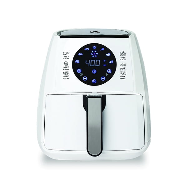 Kalorik White Digital Airfryer with Baking Pan