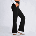thumbnail image 2 of Feekit Women's Fleece Lined Winter Leggings High Waisted Soft Stretch Yoga Pants Warm Thermal Pants, 2 of 9