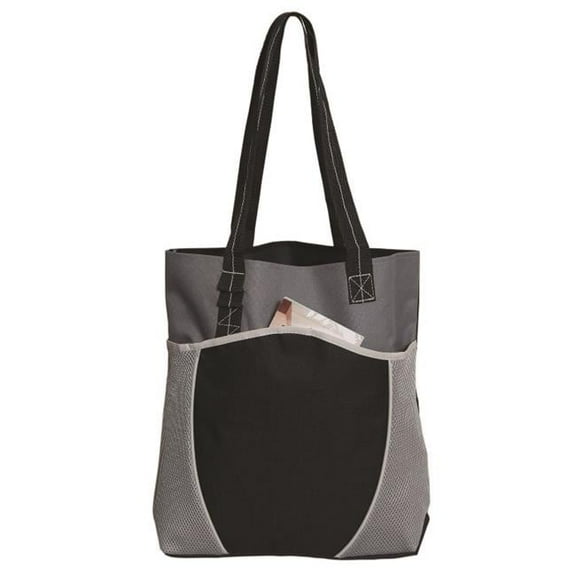 Debco TO8366 Majestic Tote Bag - Black / Grey
