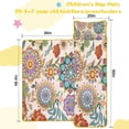 thumbnail image 5 of Pioneer Flower Floral Print Pattern Toddler Nap Mats for Kids Preschool,Sleeping Mat Bag or Kids,Toddler Sleeping Bag,Toddler Nap Mat or Daycare, 5 of 6