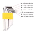 thumbnail image 4 of Shengyu Professional Practical Hexagonal Wrench 1.5/2/2.5/3/4/5/6mm Rustproof Waterproof Allen Wrench Spanner Screwdriver Install Tool, 4 of 7