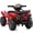 Red, variant on Hikiddo 6V Kids ATV, 4-Wheeler Ride on Toy for Toddlers Aged 1-3 Boys & Girls with Music - Black