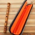 thumbnail image 4 of LOLIPPYY 1Pcs Flute Carrier Wind Instrument Storage Case Coffee Travel-friendly For Musicians, 4 of 8