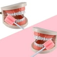 thumbnail image 5 of Triani 50Pcs Disposable Mouth Swabs Sponge, Mouth Swabs,Sponge Swab Disposable Medical Sponge Stick Tooth Mouth Cleaning Oral Care Tool (Pink), 5 of 7