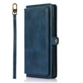 thumbnail image 5 of Dteck for Samsung Galaxy A53 5G Wallet Case with Card Holder, Shockproof PU Leather for Women Men,Detachable Magnetic Flip Cover Wallet Phone Case with Wrist Strap, Navyblue, 5 of 7
