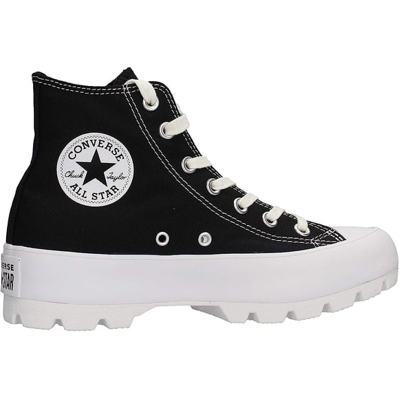 Tenis Converse Mujer Plataforma Chuck Taylor Lugged en Lona 565901C Negro 22.5 cm CONVERSE Bota