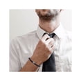 thumbnail image 3 of 2pzs Pulsera Ojo Turco Regalo Hombre Mujer Suerte Protección Negro, 3 of 5