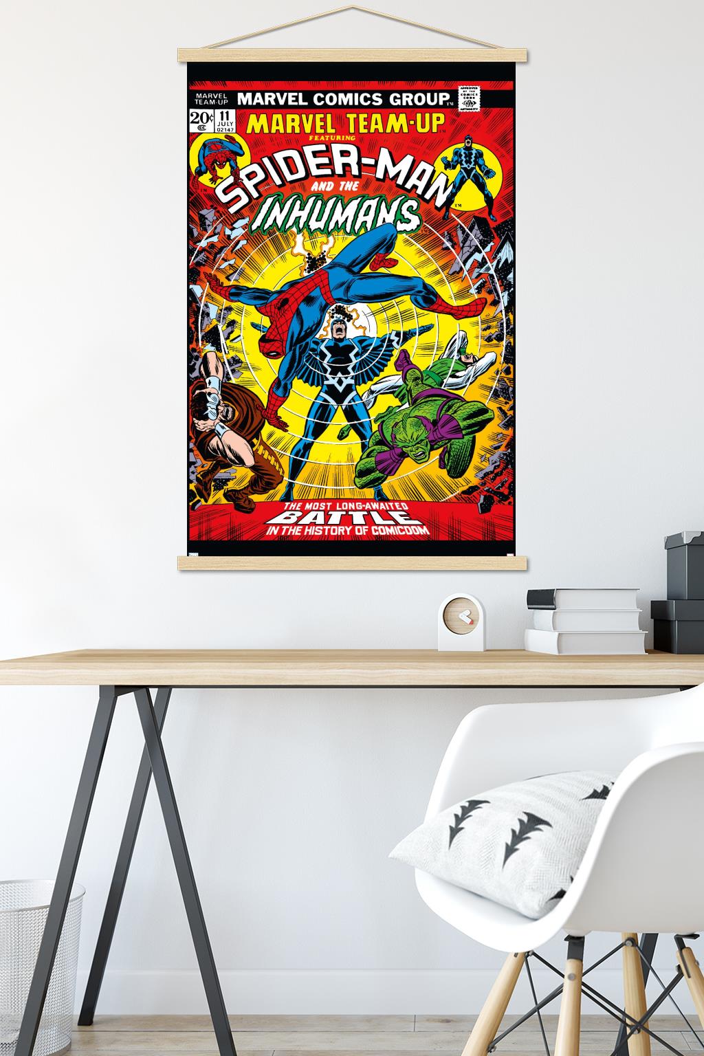 Marvel Comics - Marvel Team-Up #11 Wall Poster with Magnetic Frame, 22.375" x 34"