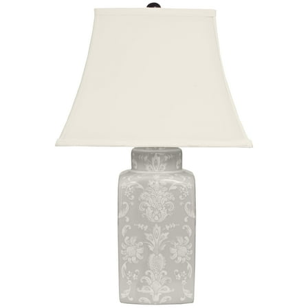 Victorian Lace Porcelain Lamp