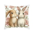 thumbnail image 1 of Tauxra Easter Decorative Pillowcase With Hidden Zipper For Bedroom Living Room Office Spring Holiday Gift, 1 of 6