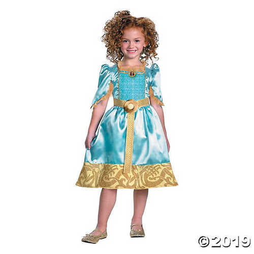 Disney Store Deluxe Brave Princess Merida Costume Dress Girls Toddler Size 2 