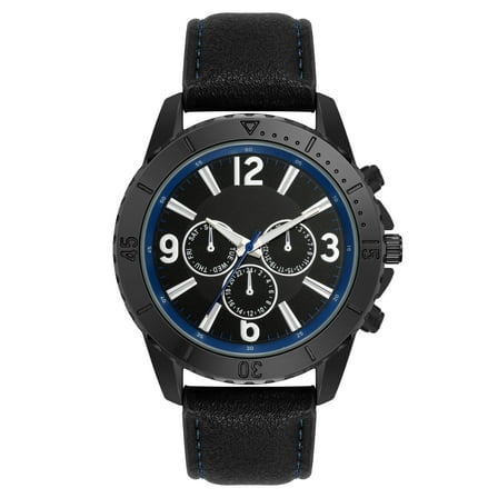 George Mens Casual Black Watch
