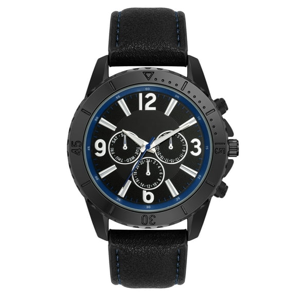George Mens Casual Black Watch