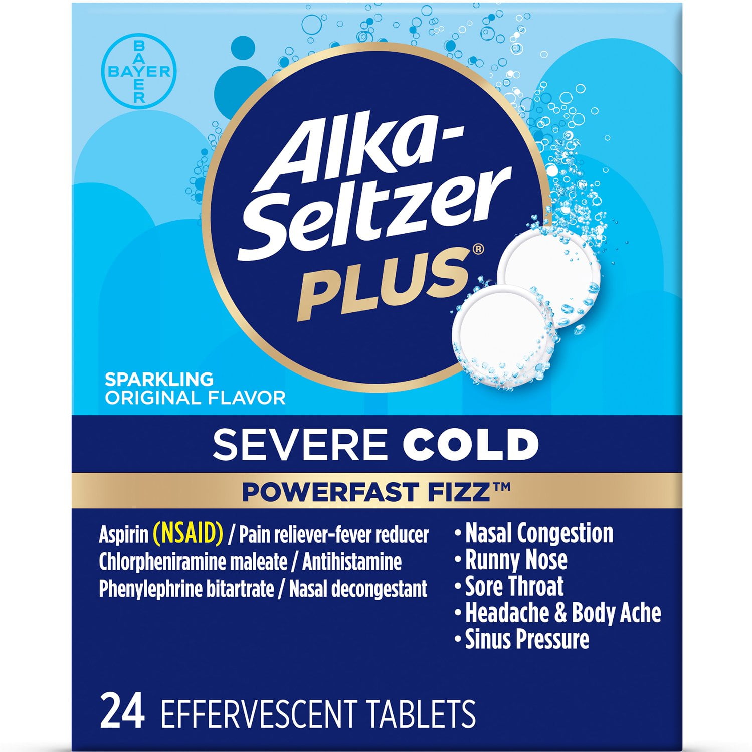 Alka-Seltzer Plus + Afrin