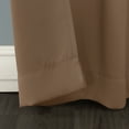 thumbnail image 4 of Sun Zero Nolan Energy Efficient Blackout Grommet Curtain Panel, 40"X84", Beige, 4 of 9
