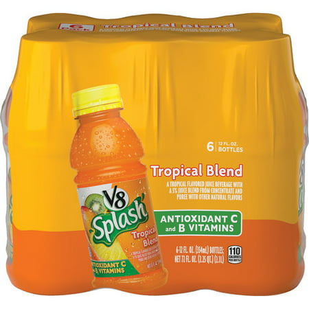 V8 Splash Tropical Blend, 12 oz., 6 pack