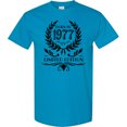 thumbnail image 3 of Inktastic Born in 1977 Limited Edition T-Shirt, 3 of 5