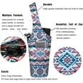 thumbnail image 2 of Fashion Printed Yoga Mat Bag with Large Side Pocket & Zipper Pocket Long Tote Yoga Bag Fit Most Size Mats - Holds More Yoga Accessories, 2 of 6