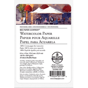 Bee Paper Company 100% Cotton Watercolor Paper - 6 x 9, 25 Sheets