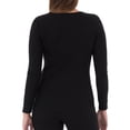 thumbnail image 2 of Women's and Women's Plus Waffle Thermal Underwear Crew Top, 2 of 6