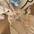 thumbnail image 6 of Chikawas Cute Sweatshirt Hachiware Usagi Loose Hooded Sweatshirt Spring and Autumn Coat, 6 of 14