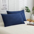 thumbnail image 4 of Funda de almohada de algodón de Color sólido, cubierta de almohada estándar, ropa de cama, dormitorio, varios tamaños opcionales, venta al por mayor, 4 of 5