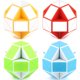 thumbnail image 1 of Muyoka Twisty Cube Magic Puzzle Toys 4Pcs 24 Link Mini Snake Cubes Construcción portátil Brain Teaser Juego Juguete educativo para niños pequeños Niños mayores de 3 años Muyoka Hogar, 1 of 7