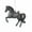 Black, variant on 1PC Horse Christmas Ornaments, Western & Equestrian Theme Acrylic Horse Decorations, Vintage Farm Animal Hanging Ornaments for Xmas Tree, Home Decor for Horse-Lovers, Women & Men (Black)