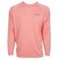 thumbnail image 2 of Bimini Bay Outfitters Hook M' Men's Long Sleeve Shirt - Redfish Trout 2 Cayenne Heather, 2 of 2