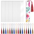thumbnail image 1 of 40 Pcs Custom Bookmark Retro Bookmarks Acrylic Craft Bookmark Diy Clear Bookmarks Diy Book Markers Bookmarks, 1 of 3