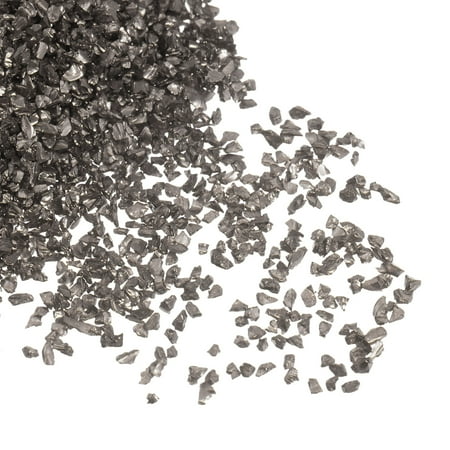 

Uxcell 10Pack Crushed Glass Chips 100g 1.5x2mm Irregular Metallic Glass Dark Pink