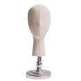 thumbnail image 1 of Bunblic Mannequin Head Display Model Head,Multifunctional,Hat Rack Holder Hat Holder for Hats Headphone Caps Personal Use Argent Stand, 1 of 8