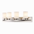 thumbnail image 4 of Trans Globe Lighting 22284 BN Moonlight 4 Light 31" Wide Bathroom Vanity Light - Nickel, 4 of 5