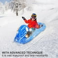 thumbnail image 4 of Minkissy Sledding Tube Blow Up Sled Inflatable Snow Tube Wearproof for Winter 1Pack, 4 of 7